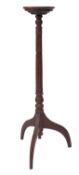A Regency mahogany torchere stand,