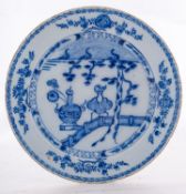 A Dutch delft charger, possibly De Posteleyne Byl,