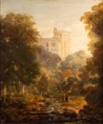 British School, 19th Century View of the Dunglass House, East Lothian,