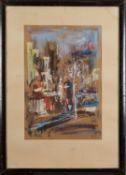 Contemporary School Abstract Mixed med