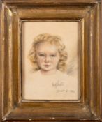 Continental School Portrait of a young