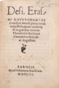 ERASMUS, Desiderius. Desi.