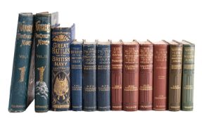 WAYSIDE & WOODLAND SERIES, 1906-23. Various vols, different coloured cloth, gilt pictorials, 9 vol.