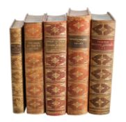 LEATHER BINDINGS. SANDERSON, Edgar. Great Britain in Modern Africa, London 1907; LEE, Albert.