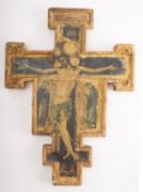 An Orthodox Christian parcel gilt and pr