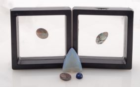 A small collection of opals, purchased b