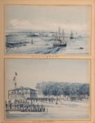 British School, 19th Century Views of E