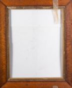 Three Regency bird's eye maple frames T