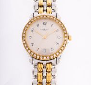 Chaumet Aquila, a stainless-steel and gold-plated gentleman's quartz wristwatch,