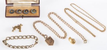 A mixed group of jewellery,