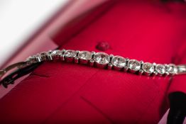 An Art Deco diamond bracelet,