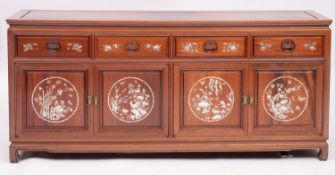 A South East Asian hardwood, mother-of-p