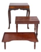 A mahogany bidet, second quarter 19th ce