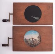 A Magic Lantern rackwork effect slide of