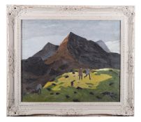 In the manner of Sir Kyffin Williams RA