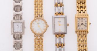 Rotary a Millennium silver lady's wristw