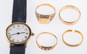 A mixed group of jewellery, to include a
