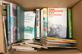 Two Boxes of Books, mainly GB railway re