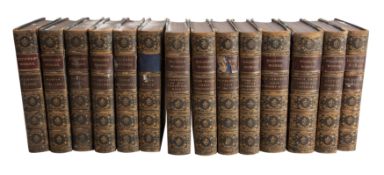 LEATHER BINDINGS. Dickens, Charles. Work
