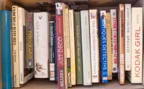 A quantity of books on antiques and related subjects.