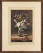 A group of five pictures, one by Rowland Wright Alston (British,