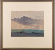 Three landscapes, one by Winifred Donne (British,