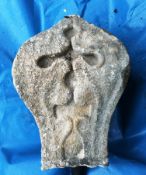 Top of a finial from one of the gablets