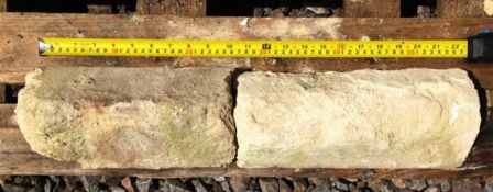 Three further fragments, the largest 40cm long,