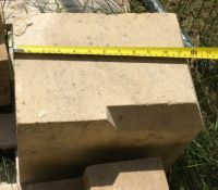 Three other chamfered blocks Note: DRESSED BLOCKS,