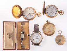 A mixed collection of vintage watches an