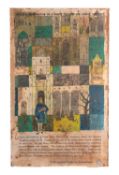 A reproduction London Transport poster '