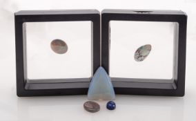 A small collection of opals, purchased b