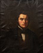 British School, 19th Century - Portrait of a Gentleman - Oil on canvas - 75 x 62cm.
