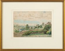 John Petherick (British, 1788-1861) - St. Blazey, Cornwall - Watercolour - 12.5v x 18.