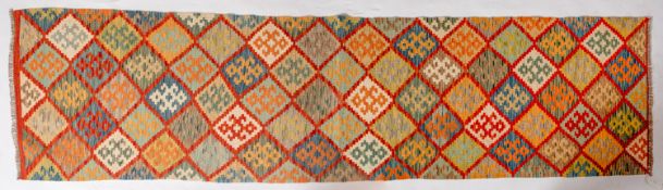 An Anatolian kelim runner,