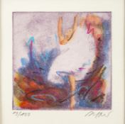 After Edgar Degas (French, 1843-1917) - Ballet dancer on stage - Offset lithography,