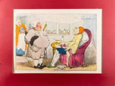 After Thomas Rowlandson (British, 1757- 1827) - A Going, A Going. The Anatomist.