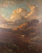 Lionel Birch (British,1858-1930) - The ploughed field - Oil on canvas - 126 x 100.