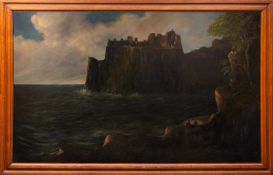 British School, 19th Century - Dunluce Castle, County Antrim ,