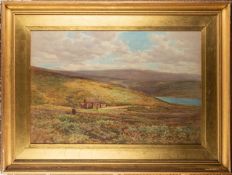 Cyril Ward (British, 1863-1935) - Country landscape,