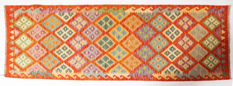 An Anatolian kelim runner,