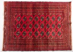 A Turkoman rug,