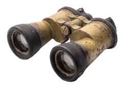 A pair of WWII German Kriegsmarine U-Boat issue 7 x 50 binoculars, maker Carl Zeiss,