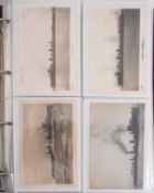 A good collection of early 20th century Royal Navy and maritime postcards in three albums,