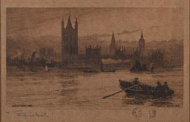 After Wilfrid Ball (British, 1853-1917) Westminster - The Towe - St.