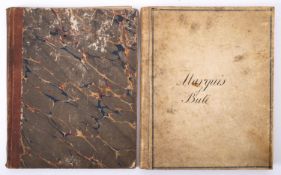 A 19th century Record of Accounts Log book for the ship 'Emma Searle' 1845-1857 kept by 'Captain