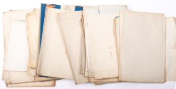 A group of thirty-five blueprint plans for the Vickers Armstrong built ocean liner RMS 'Queen of