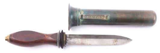 An early 20th Century Italian diver's knife by Galeazzi,