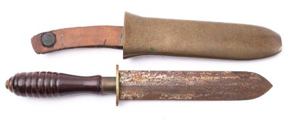 A 20th Century diver's knife by Siebe Gorman & Co.