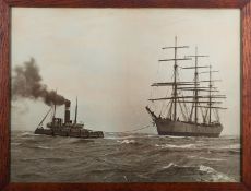 After Tim Thompson (Contemporary) Majestic Clipper Ships Four colour prints Each 47 x 57cm Each
